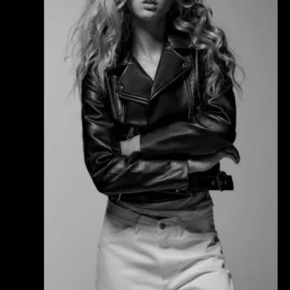 Zara Outerwear Leather Jacket - Picture 2 of 9